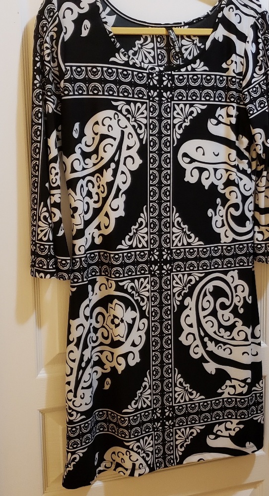 Black and White Dress